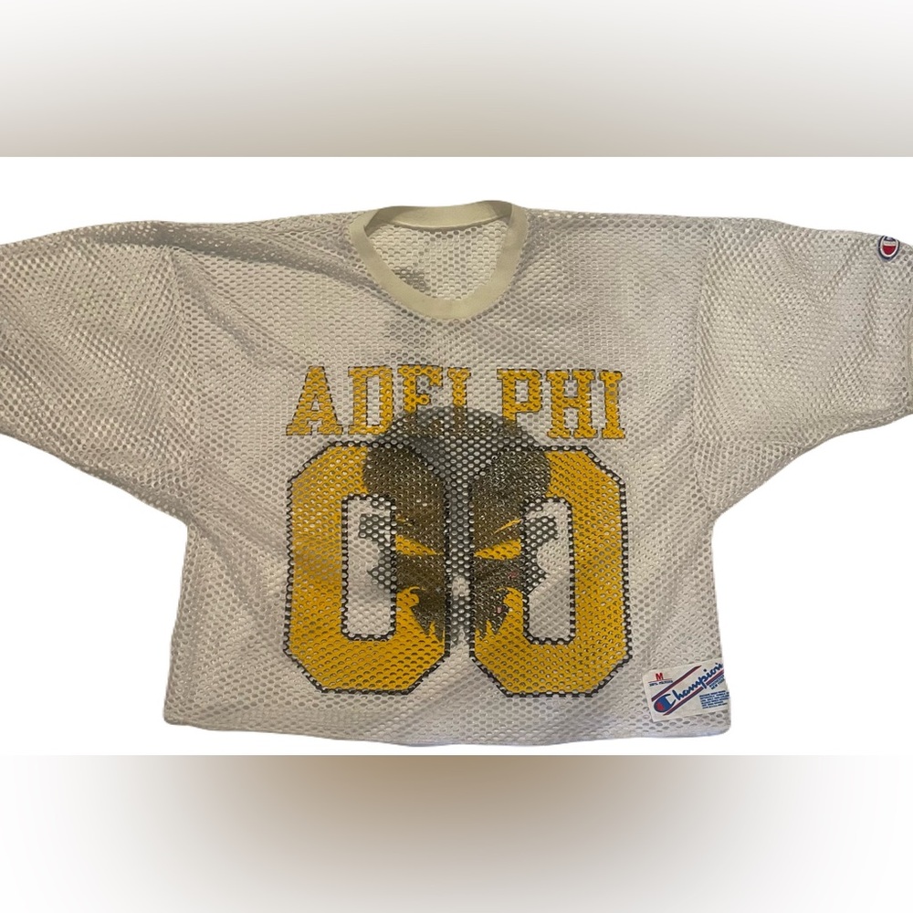 Custom Champion M Adelphi University Jersey – Misfitz Skull Streetwear C…